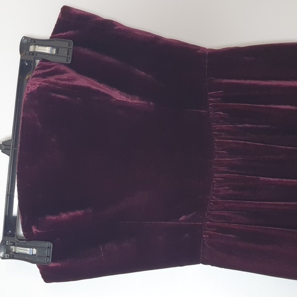 Ralph Lauren Purple Label Blended Silk Jair Velvet Cocktail Dress - Picture 11 of 16